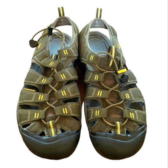 Keen Newport H2 Sandals Water Shoes Olive Green 14 - Picture 1 of 8